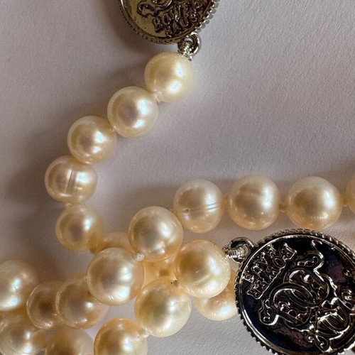 Bowerhaus jewelry set with pearls new