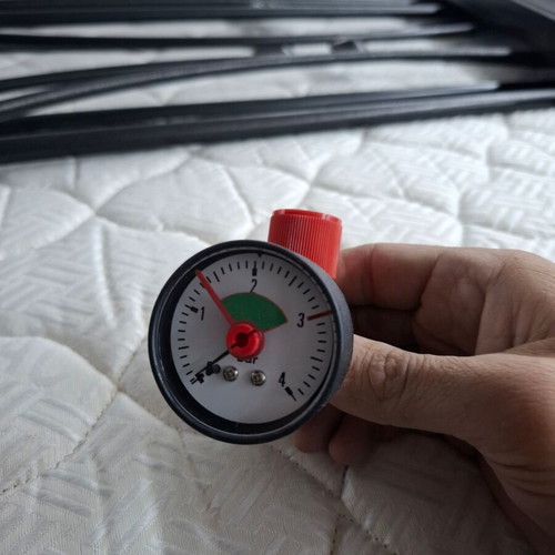 Safety valve with manometer new, 3 bar, 3/4 inlet