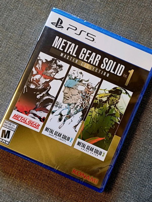 Metal Gear Solid Master Collection Vol 1 for PS5 sealed