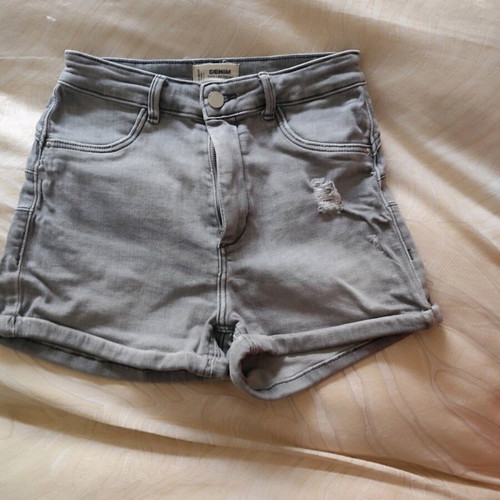 Tally Weijl denim shorts like new, gray, size 36