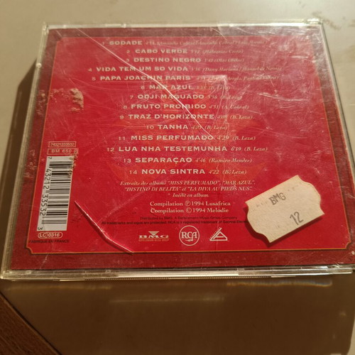 Sodade CD by Cesária Évora used, folk