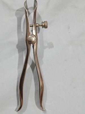 Vintage Reed & Barton Military Medical Speculum stainless steel like new