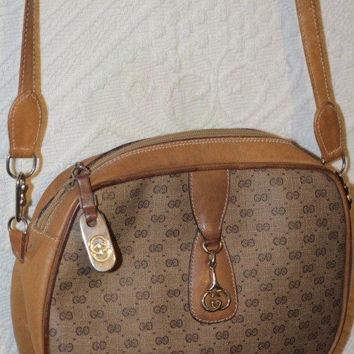 Gucci crossbody bag used, brown