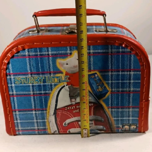 Stuart Little vintage suitcase used, promotional
