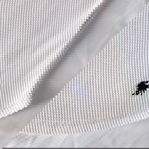 Блуза Abercrombie & Fitch бяла с копчета XS като нова