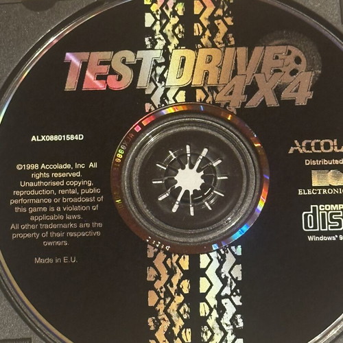 Test Drive 4x4 PC game used, racing