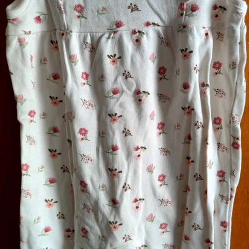 Rabbit Bear Overall with Matching Ribbon 6-9 M Like New