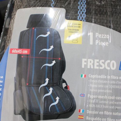 Lampa Platochair Fresco-Basic natural straw black/blue new