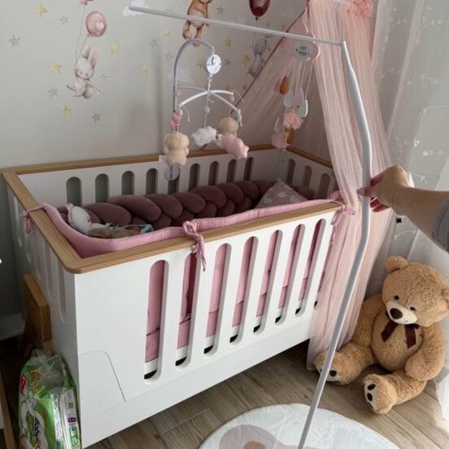 Baby Oliver Mosquito Net Stand in White