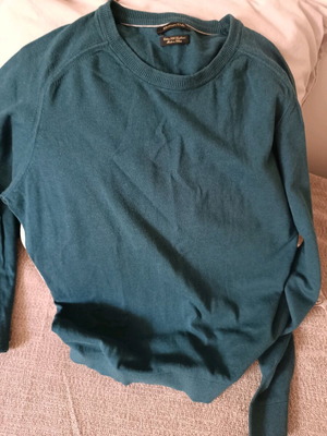 Massimo Dutti sweater like new, size large, petrol color