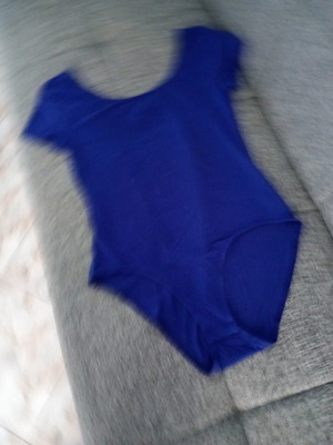 Bodysuit size Large blue like new