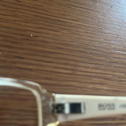 Glasses myopia vintage Boss used, white