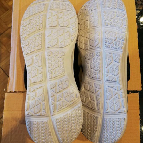Canvas summer shoes new, size 46, black