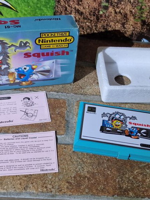 Nintendo Game & Watch Squish 1986 σαν καινούργιο