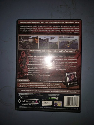 Operation Flashpoint Resistance PC used, case broken
