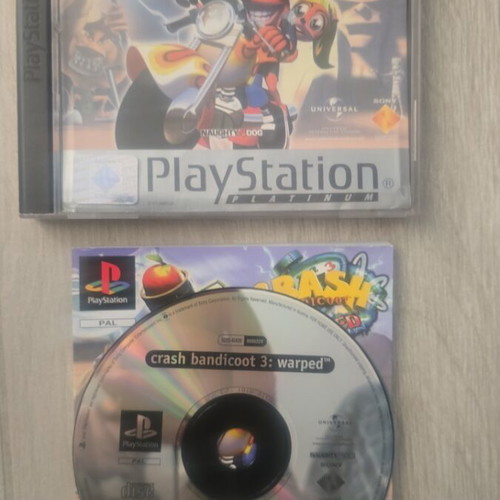 Crash Bandicoot Warped 3 PlayStation (PS1) like new