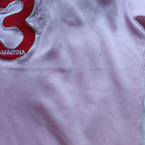 La Martina pink polo shirt for girls 14 years used