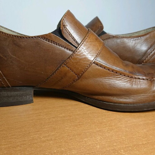 Zara men's shoes used, brown, size 44, loafers
