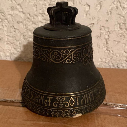 Bronze bell USSR used, 10 cm, very good sound