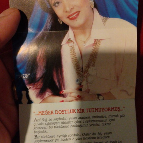 Belkıs Akkale Ayrılığı Türkülere Sor cassette tape, folk