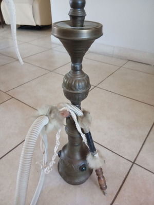 Hookah like new, height 63 cm, copper