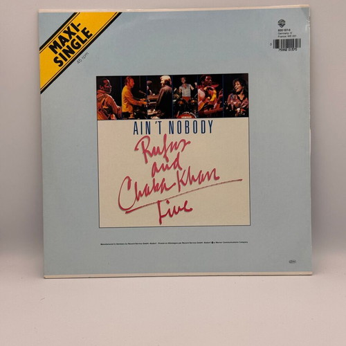 Rufus & Chaka Khan Ain't Nobody Maxi Single used