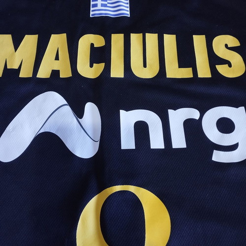 AEK Basketball Jersey Matsioulis 8 Fila like new, authentic 2XL