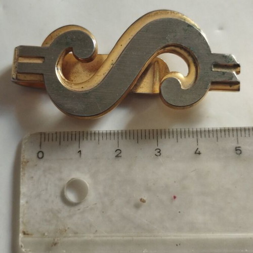 Dollar Sign Money Clip vintage, used, retro collectible 80s-90s