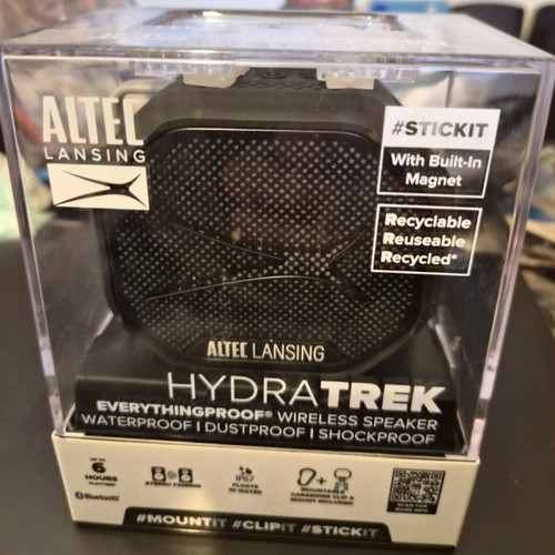 Altec Lansing HydraTrek Waterproof Bluetooth Speaker new, IP67