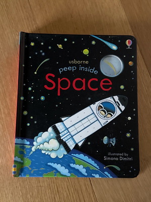 Usborne Peep Inside Space book new for children in English
