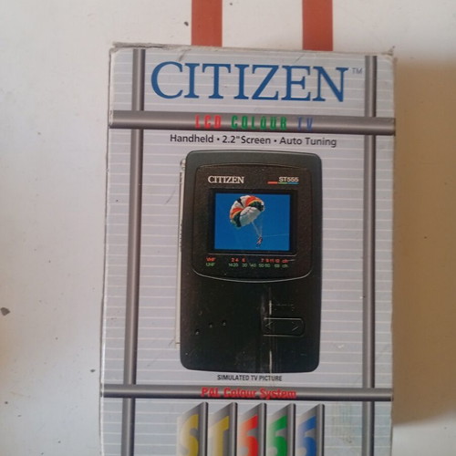 Citizen ST555 LCD Colour TV like new with original box