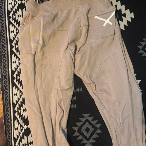 Adidas tracksuit used, beige and pink, size M