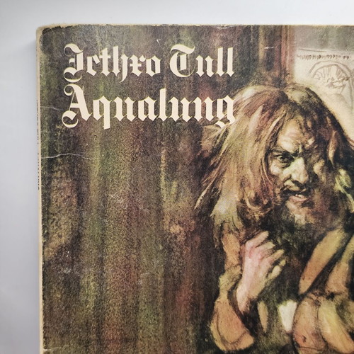 Jethro Tull Aqualung vinyl record used, vintage 1971
