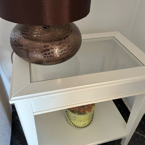 Side coffee table like new