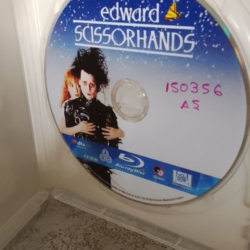 Edward Scissorhands Blu-Ray like new with Greek subtitles