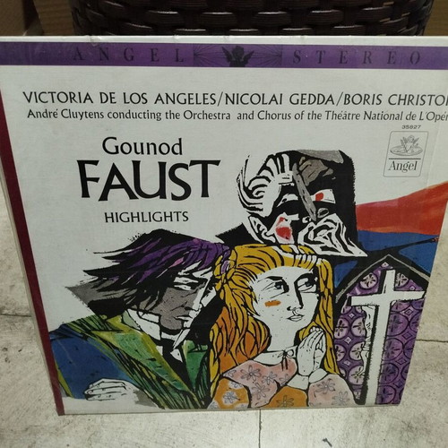 Gounod Faust Highlights vinyl record used, classical