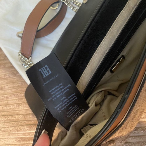 Guess shoulder and crossbody bag new, black and brown
