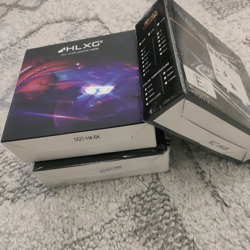 H4 Hi/Low Canbus LED bulbs 6500k new, pair
