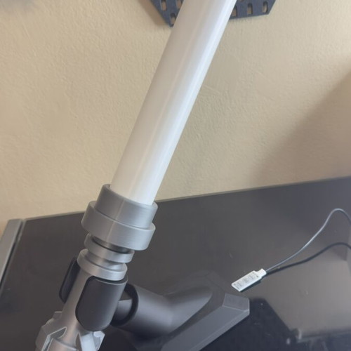 3D Star Wars Cyber LED Lamp with 3D Printed Katana Design