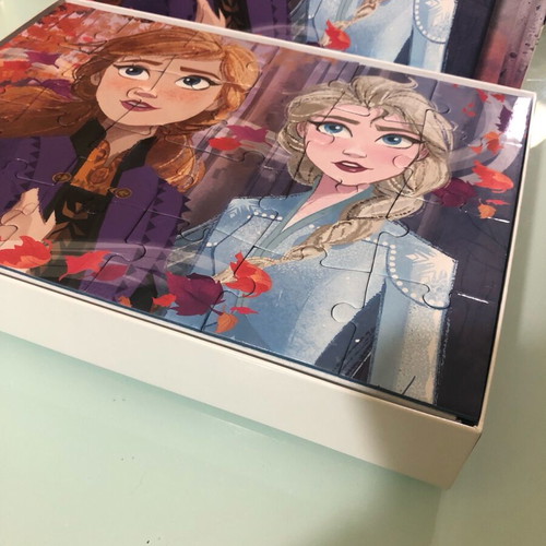 Frozen 2 puzzles like new, pack of 2 children's 24-piece sets