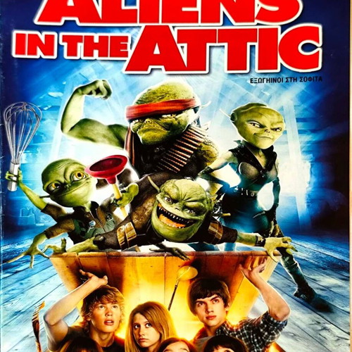 Aliens in the Attic DVD, κωμωδία επιστημονικής φαντασίας