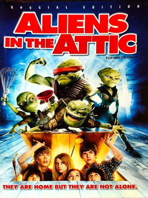 Aliens in the Attic DVD, κωμωδία επιστημονικής φαντασίας