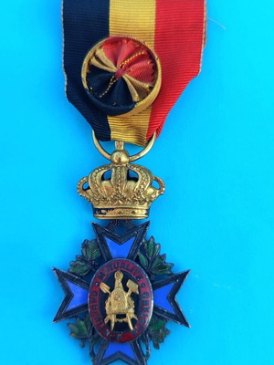 Βελγικό μετάλλιο Medal of Honor Mutualite Onderlinge Bijstand Gold μεταχειρισμένο