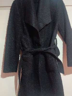 Coat used, size L, black
