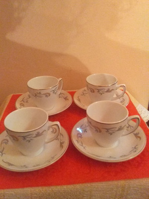 Porcelain German coffee cups used