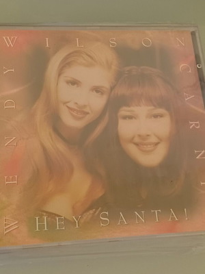 Carnie & Wendy Wilson Hey Santa! CD new, pop