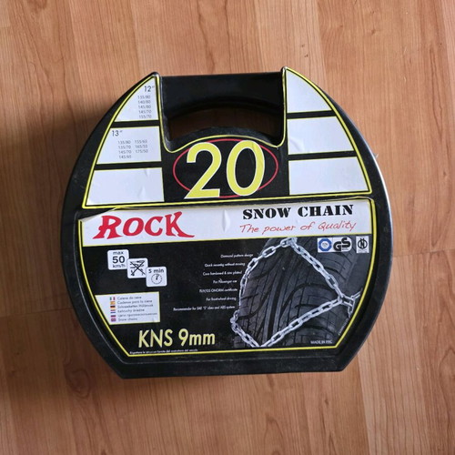 Rock KNS 9mm snow chains unused for 12’’ and 13’’ rims
