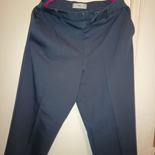 Mango women's pants medium size blue like new