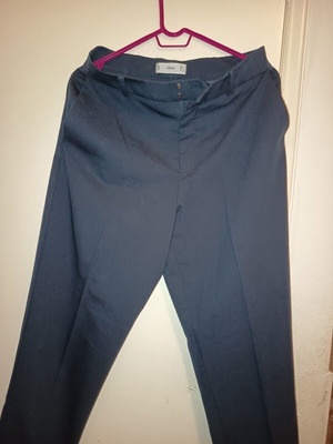 Mango women's pants medium size blue like new