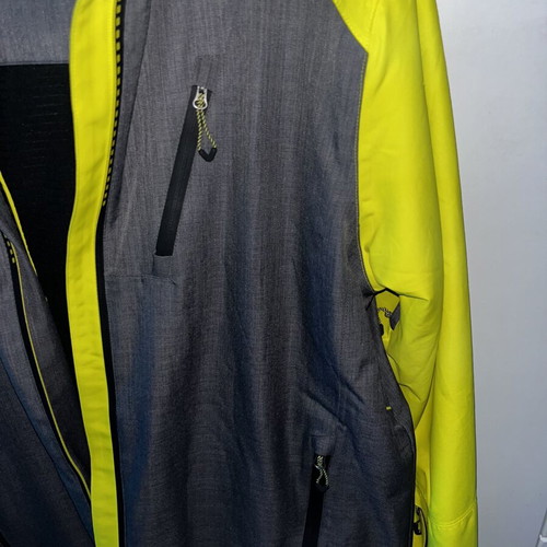 Crivit ski jacket new with fleece and removable hood